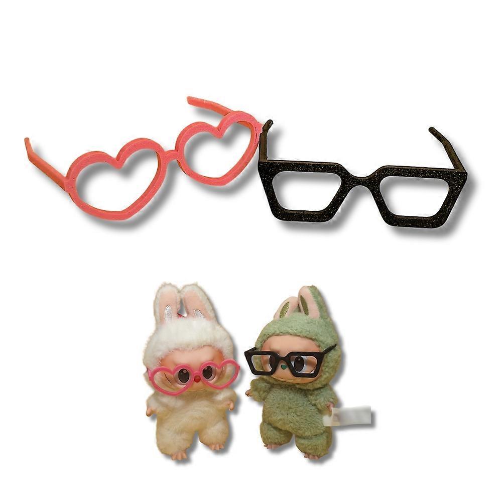 2-Pack glasses pair accessory for Labubu