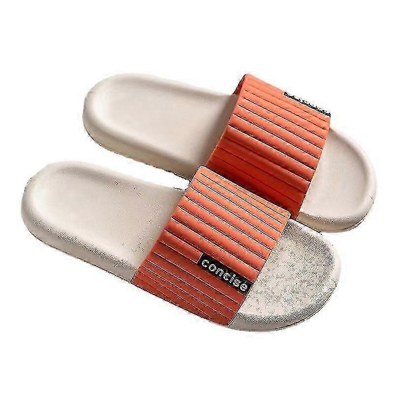 Lovers' Summer Slippers Light Non Slip Slippers Home Odor Proof Soft Bottom Pleasantly Cool