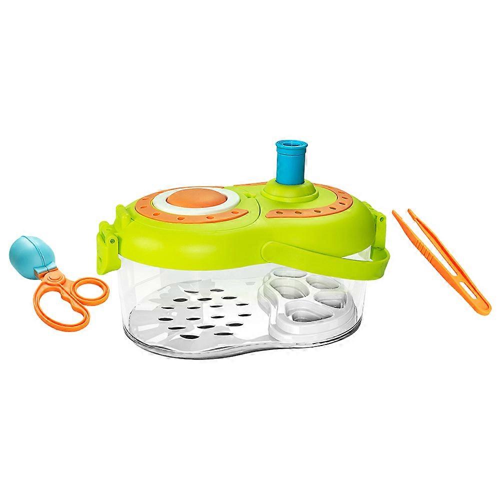 Simple Insect Catching Device Kids Insect Observation Kit Multipurpose Breeding Chamber Transparent 7.9×4.7×4.1in Educational Tool 1Set