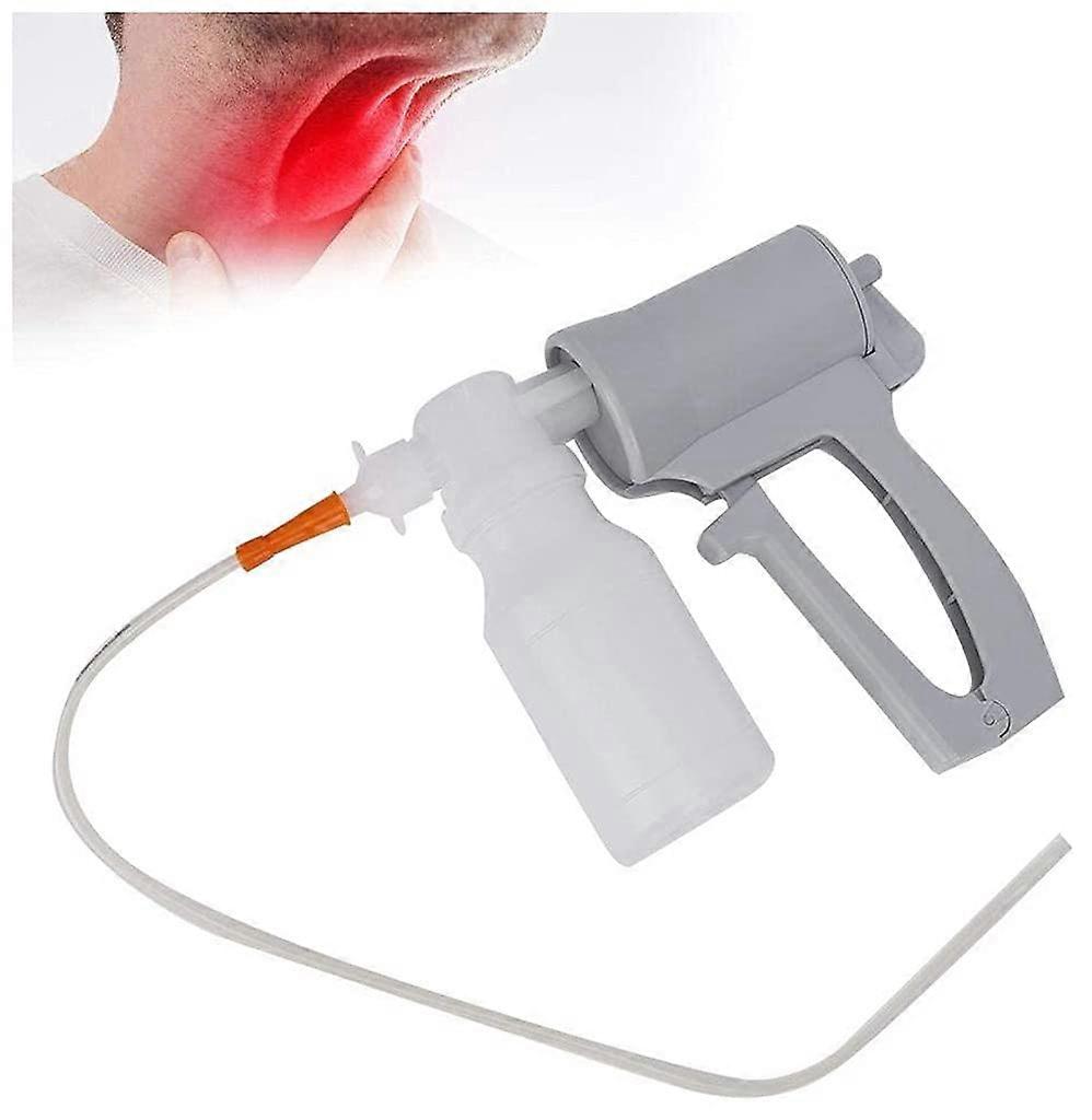 Handheld Sputum Suction Device for Home Use, Portable Slim Design, Battery Operated Slime Suction Pump, Compact Sputum Pump
