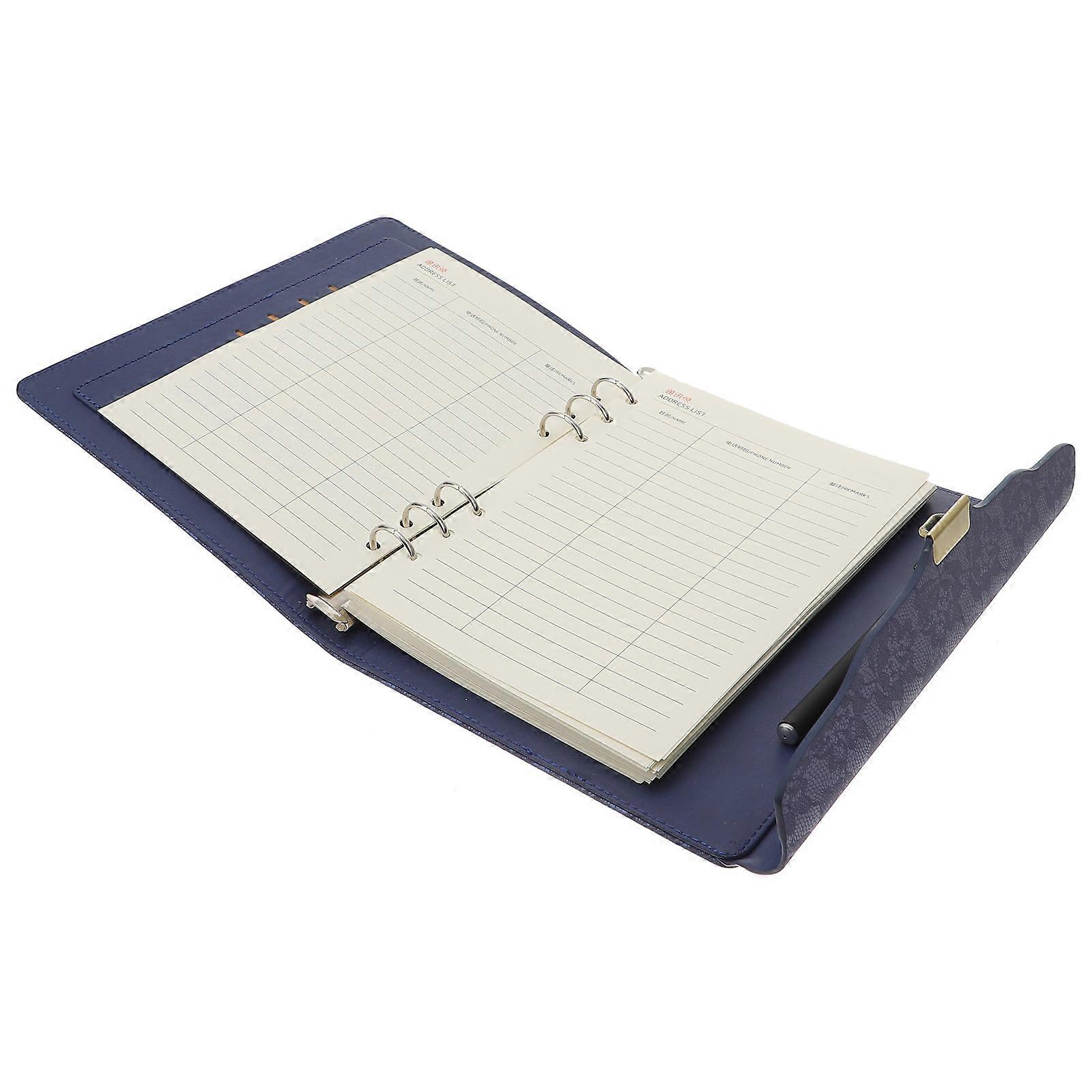 Lockable PU Notebook with 3 Password Lock for Office Notes and Creative Journaling – Stylish Privacy Design