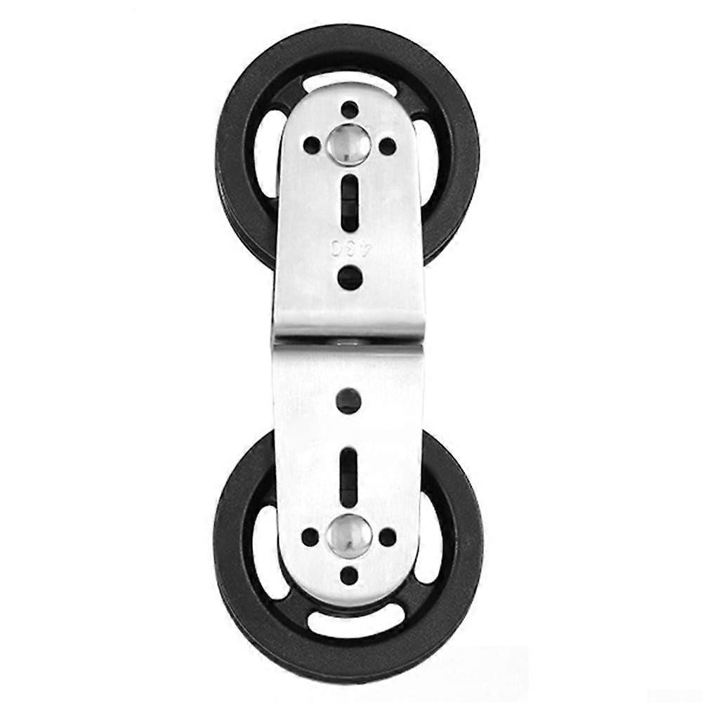 Dynamic exercise solution: Install these innovative dualpulley attachments with full freedom of movement (Nylon).