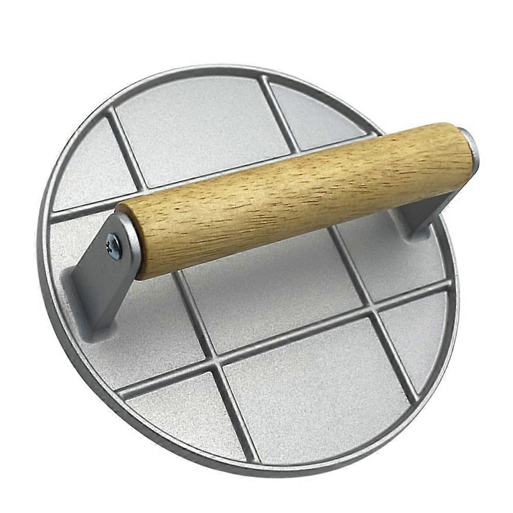 Aluminum Alloy Heavy Duty Burger Press Tool for Meat Patties – Compact, Wear Resistant Kitchen Gadget for BBQ Parties