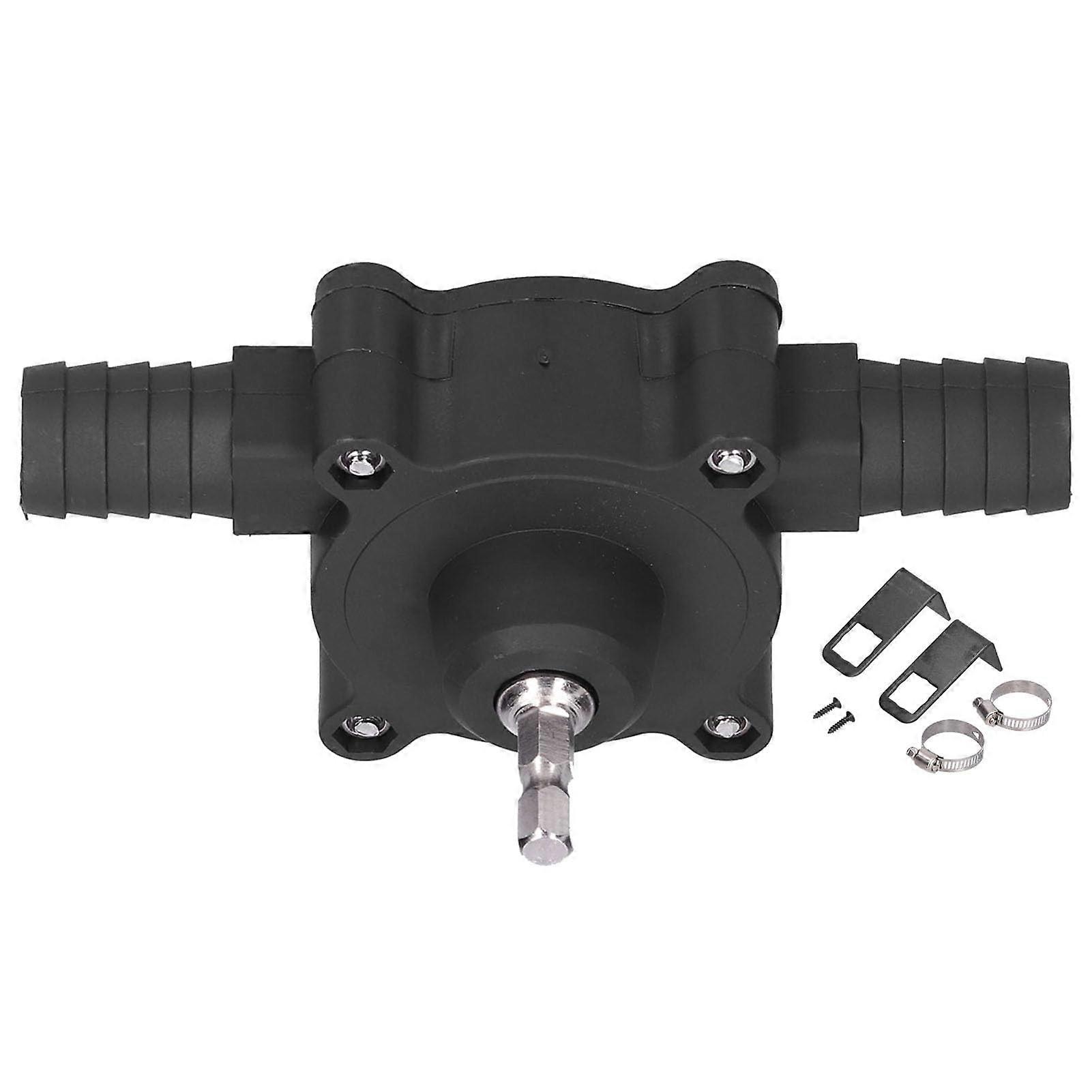 Hand Electric Drill Pump Self-Priming, Portable, Oil And Kerosene Compatible, Drill Transmission Attachment