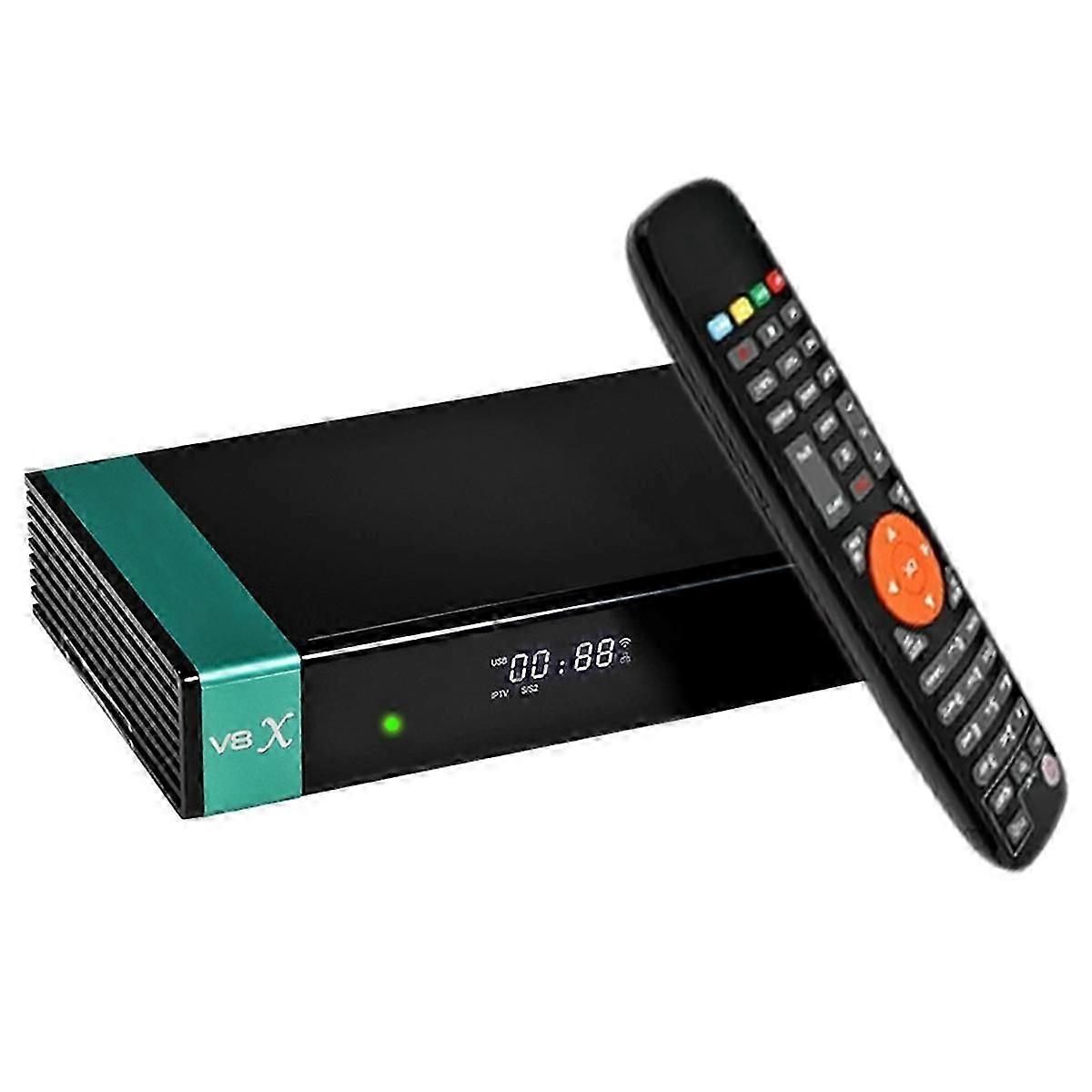 V8X DVB-S/S2/S2X satellite receiver Full HD 1080P HEVC with WiFi and CA card support