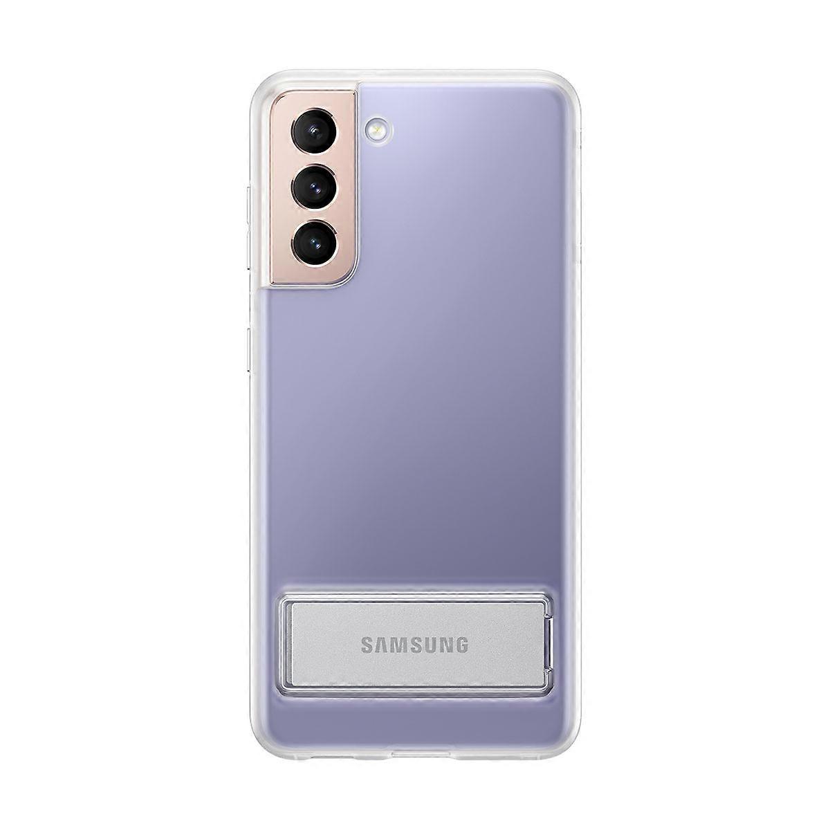 Case for Samsung Galaxy S21 5G Translucent with Stand Function, Sienna