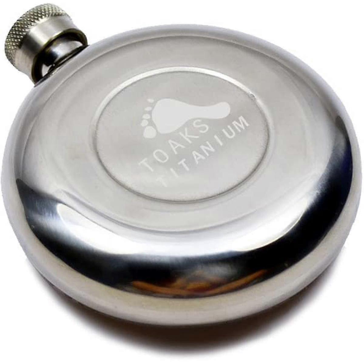 Flacon à vin en titane 150ml FLASK-150 - Flacon léger de camping et de randonnée en plein air