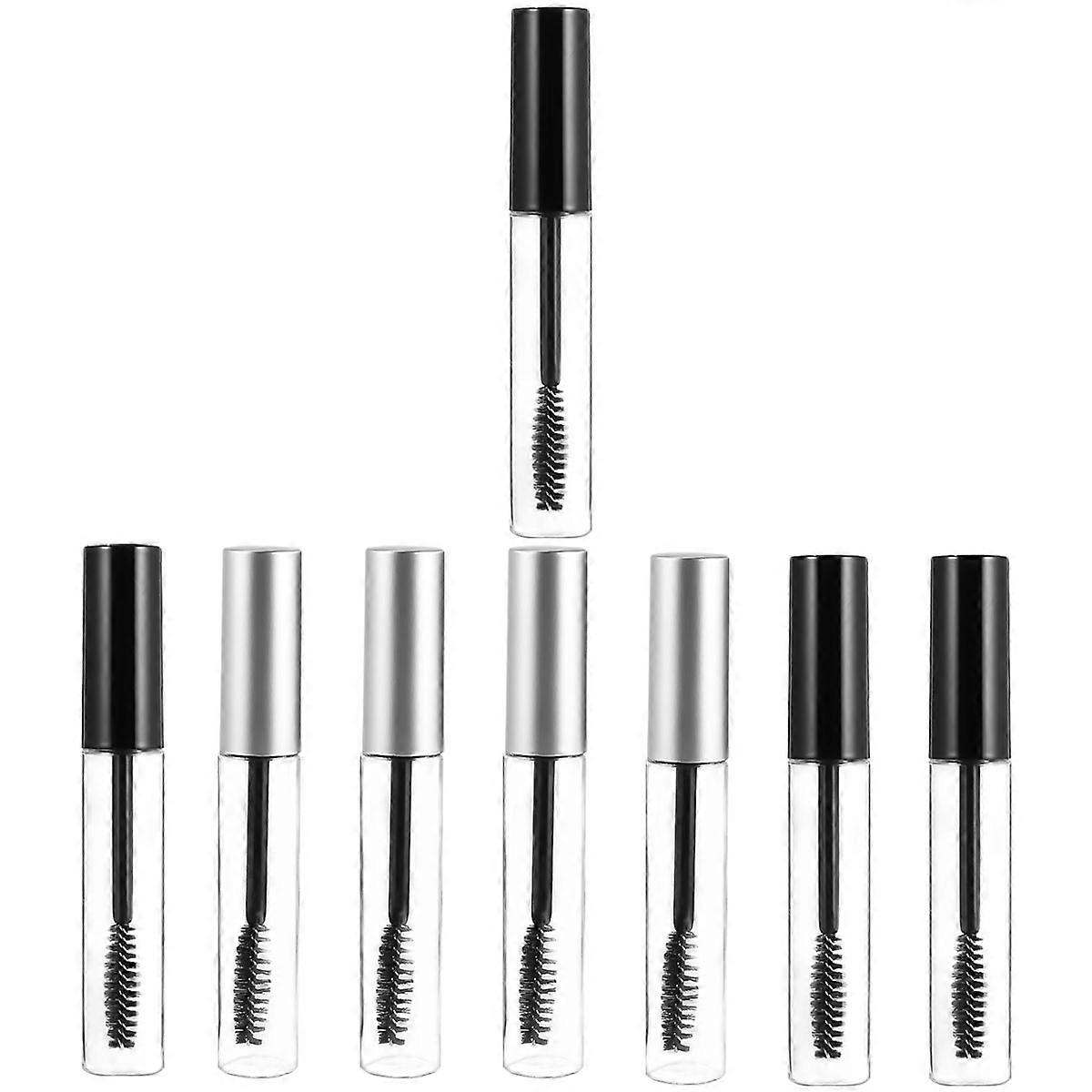 Mascara Bottle Refillable Bottles for Storage Use 8Pcs Transparent Container