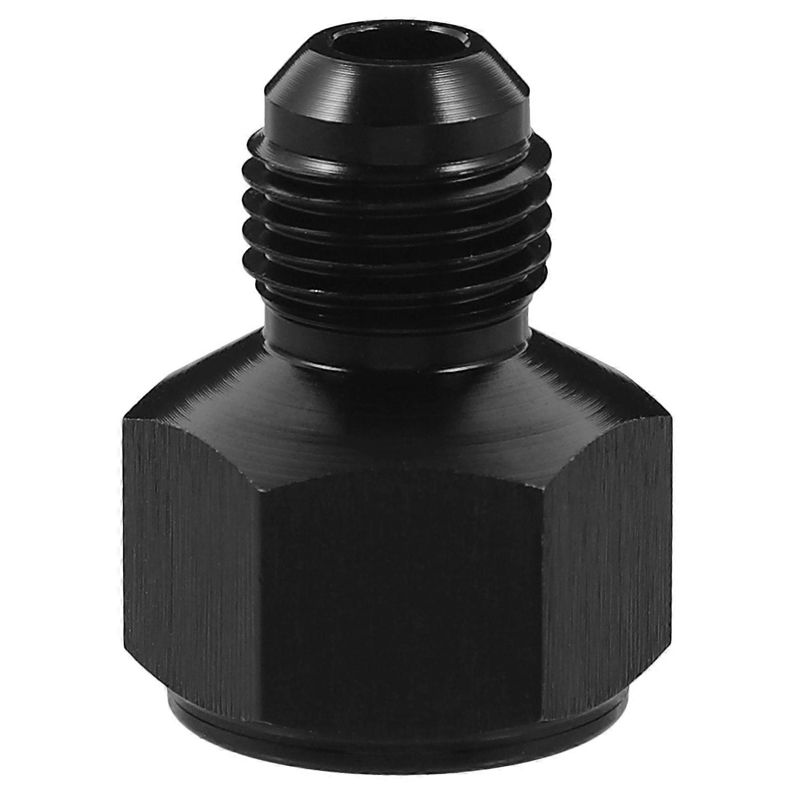 Durable Aluminum Car Component 8an to 6an Flare Reducer Adapter for Reliable Use Black