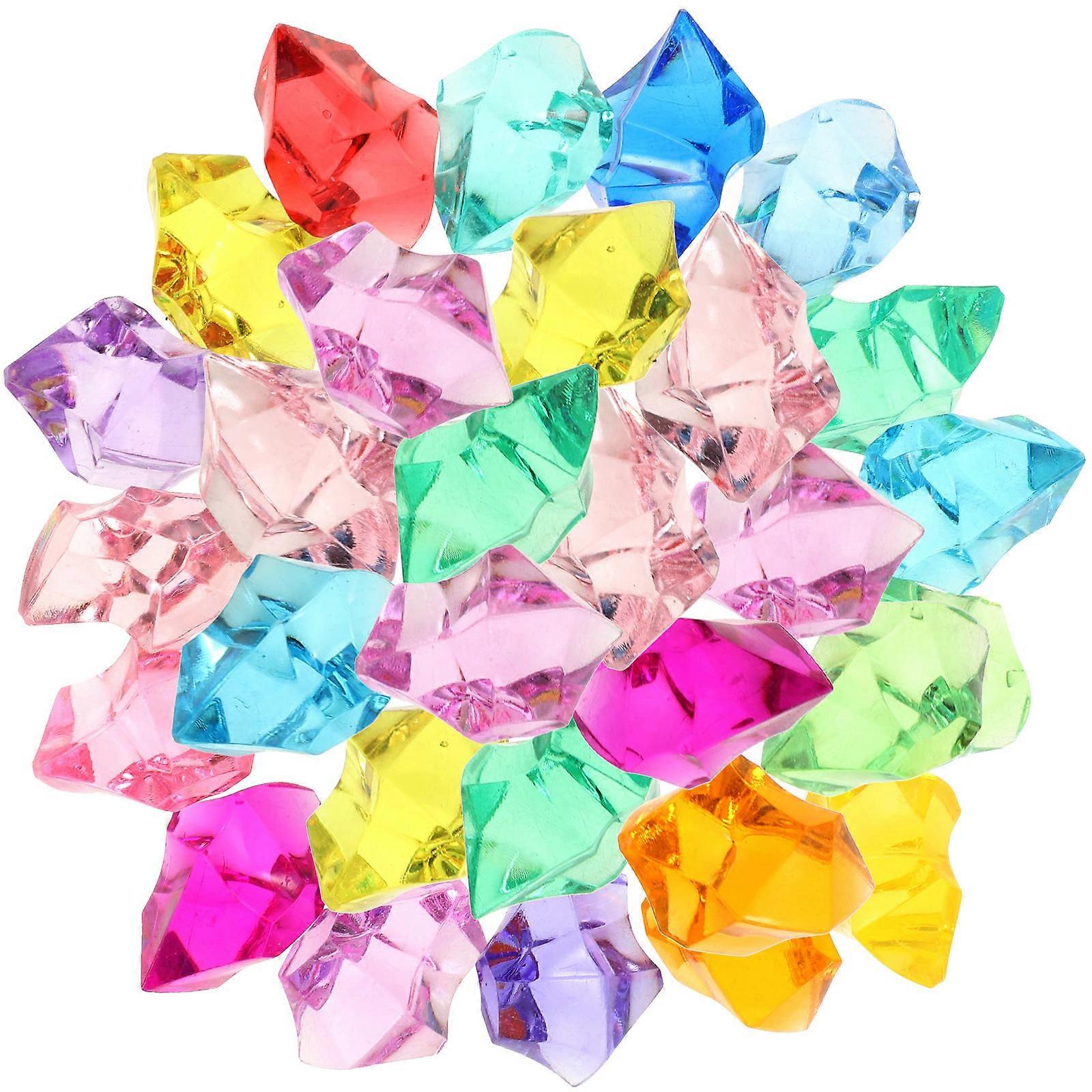 Ice Cubes For Decoration 1 Pack Of Irregular Plastic Crystals Rocks For Event Planning Home Shop Restaurant And DIY Projects