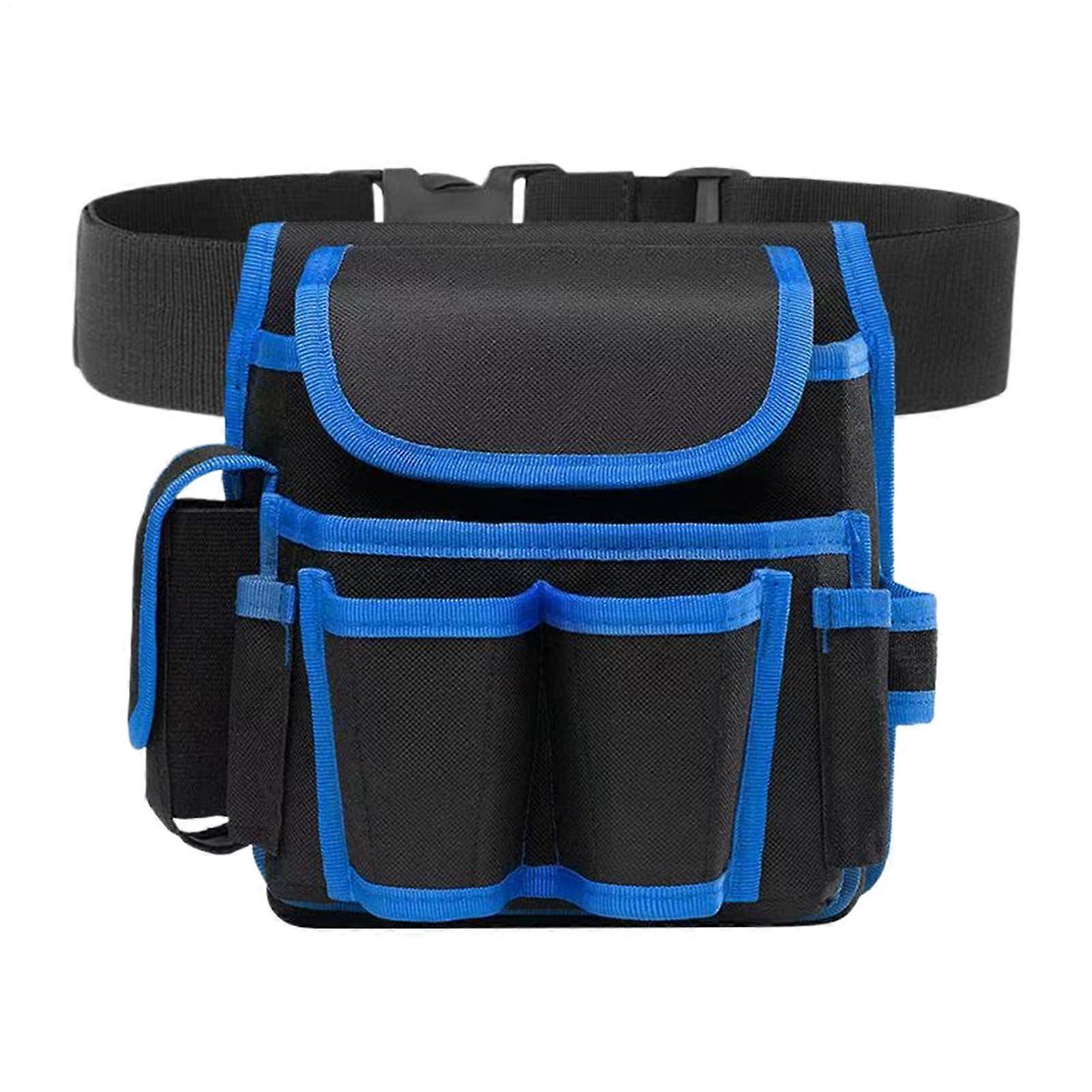 Belt Tool Bag, Adjustable Oxford Tool Belt Pouch, Rugged Construction Organizer With Large Capacity And Multiple Pockets