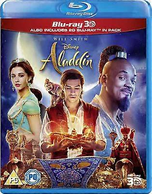 Aladdin Blu-ray (2019) Mena Massoud, Ritchie (DIR) cert PG 2 discs