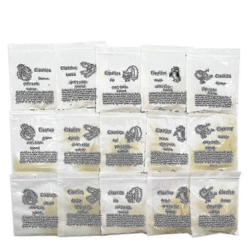 100pcs/bag Dental Orthodontic Rubber Bands Ortho Elastics Latex Braces Non-toxic Tool 3.5oz/5oz/6.5o-FCY