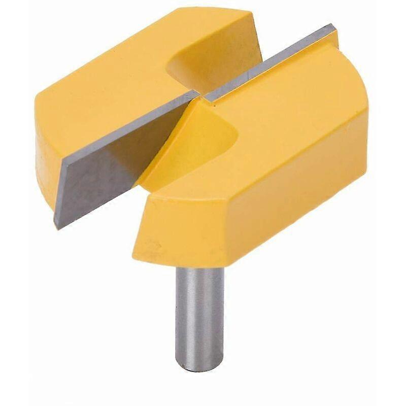 8mm Tailstock Router Bit, Bottom Surface Planing Cutter for Bottom Cleaning 8x57mm
