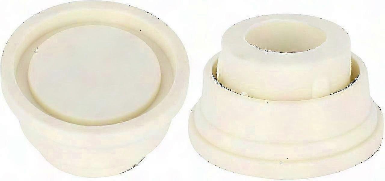 Pool Ladder Rubber Bumpers - 2-Piece Safe Replacement for Swimming Pool Ladders, Easy to Install, Durable & Non-Slip Design