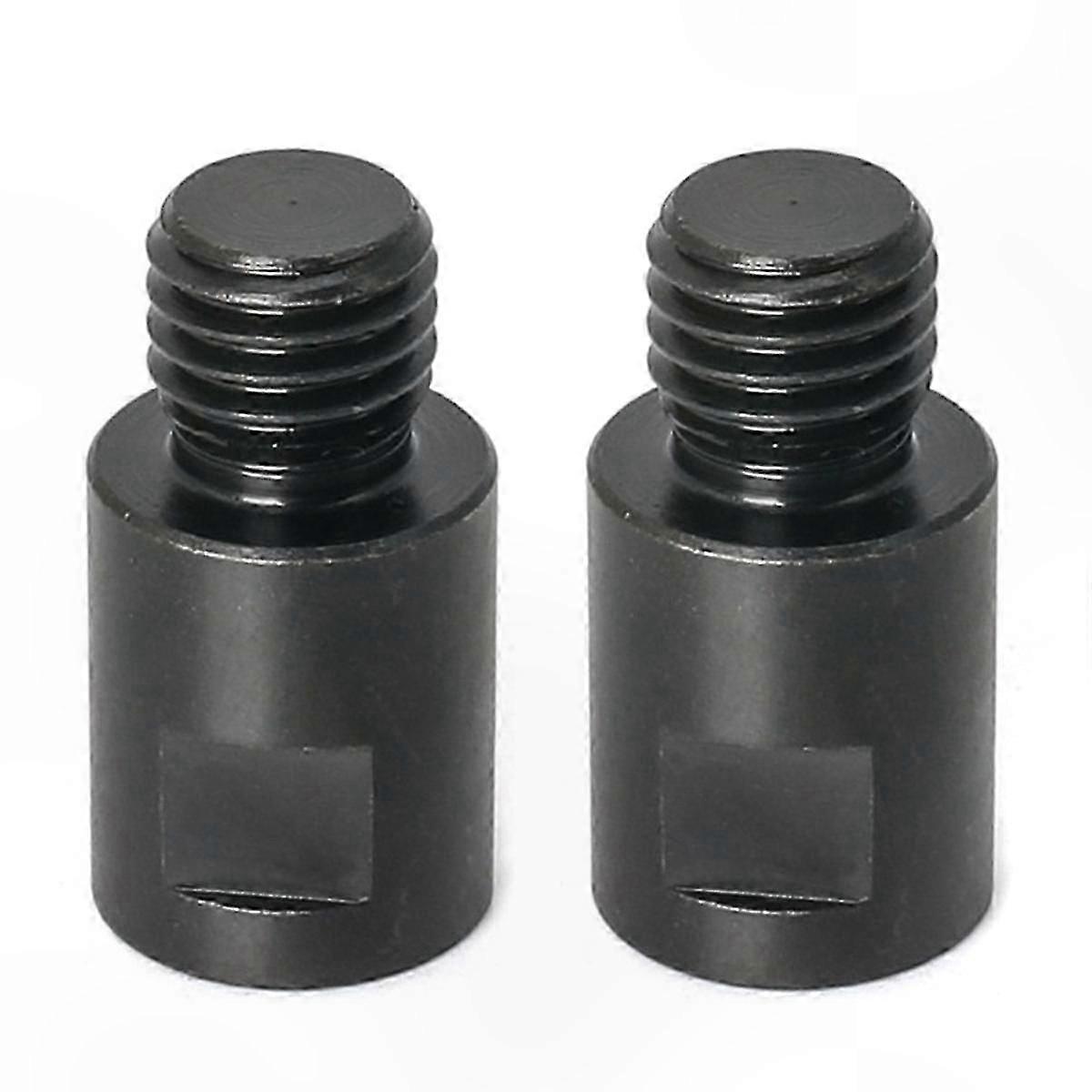 2-Pack Thread Adapter Converter for Angle Grinders, M14 to 5/8 Inch-11 Shaft Connector Compatible with Diamond Core Drill Bits