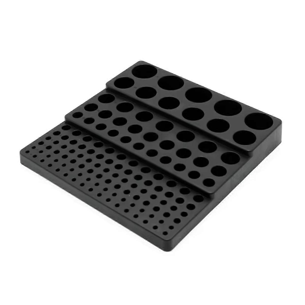 Multifunctional Drill Holder 131 Hole Tool Holder Box Black
