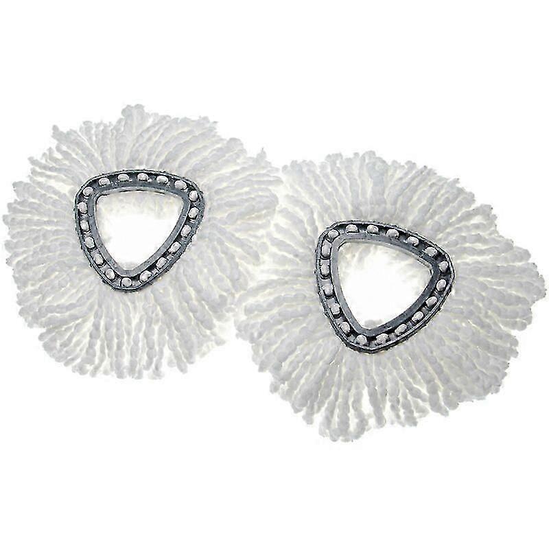 2x Mops compatible with O-CedarVileda cleaning mop Replacement head, microfiber, black / white