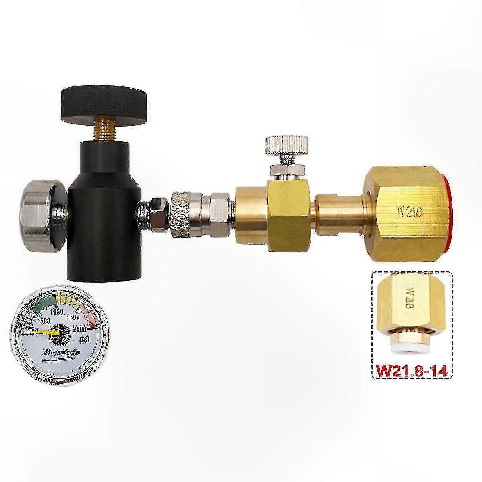 Adapter Kit for Soda Makers with Quick Connect W21.8 to CO2 Cylinder