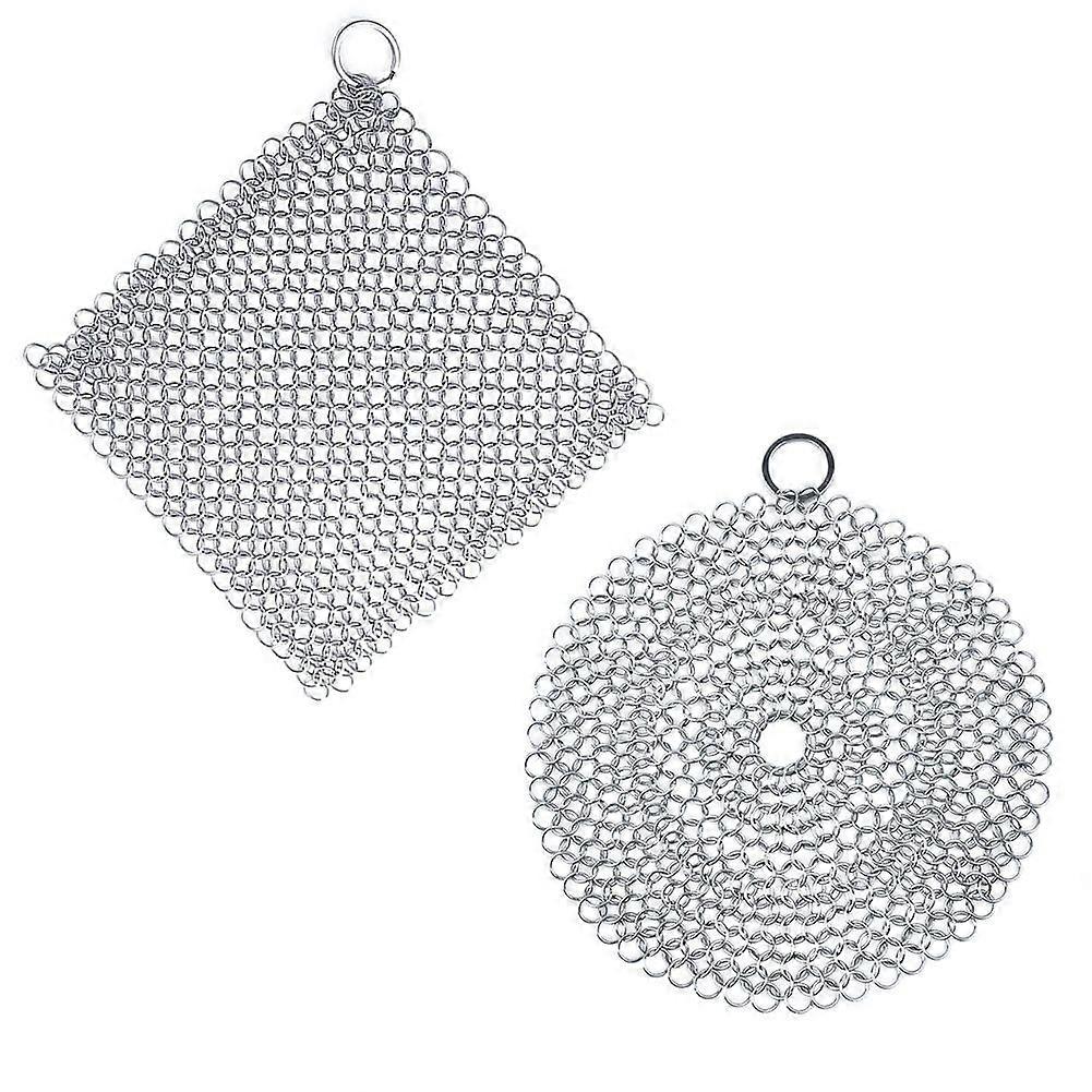 Cleaner , 2 Pieces Cleaner, Dutch Cleaner Grill Cleaning Tools for Grill Pans or Woks