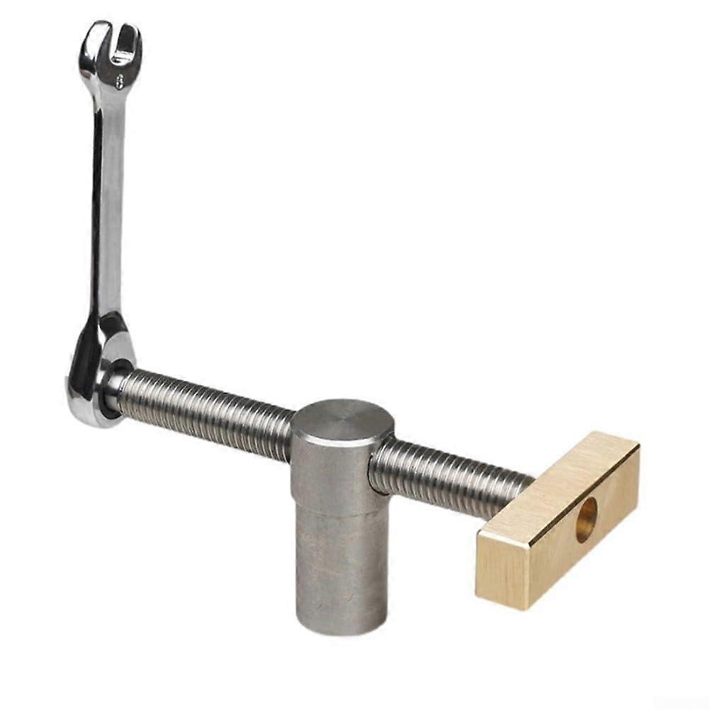 Multi Functional Workbench Clamp System Secure Handling of Various Items (20mm Silver)