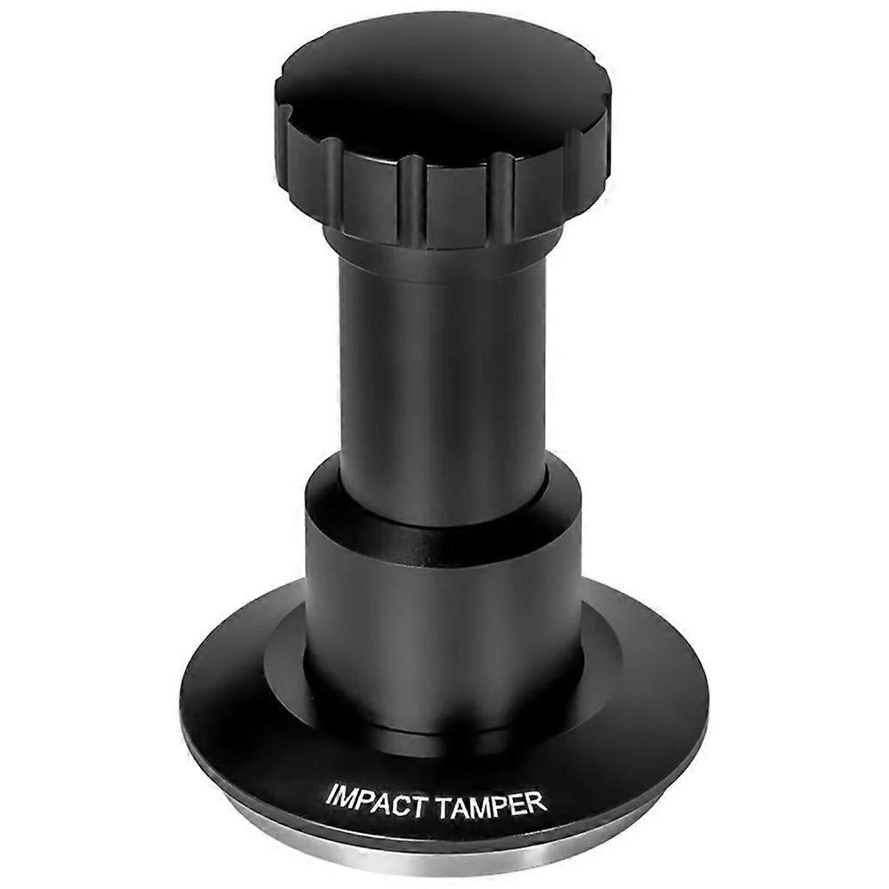 53mm Coffee Distributor Tamper Adjustable Pressure Spring Loaded Espresso Leveler (BPA-Free, No FDA)