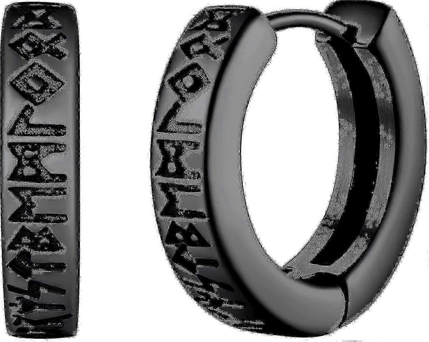 12mm huggie-vanteet viikinkiriimuilla miehille ja naisille