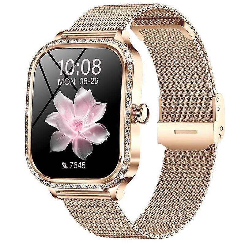 Smartwatch MK88 Bluetooth Calling Fashionable Design(Rose)