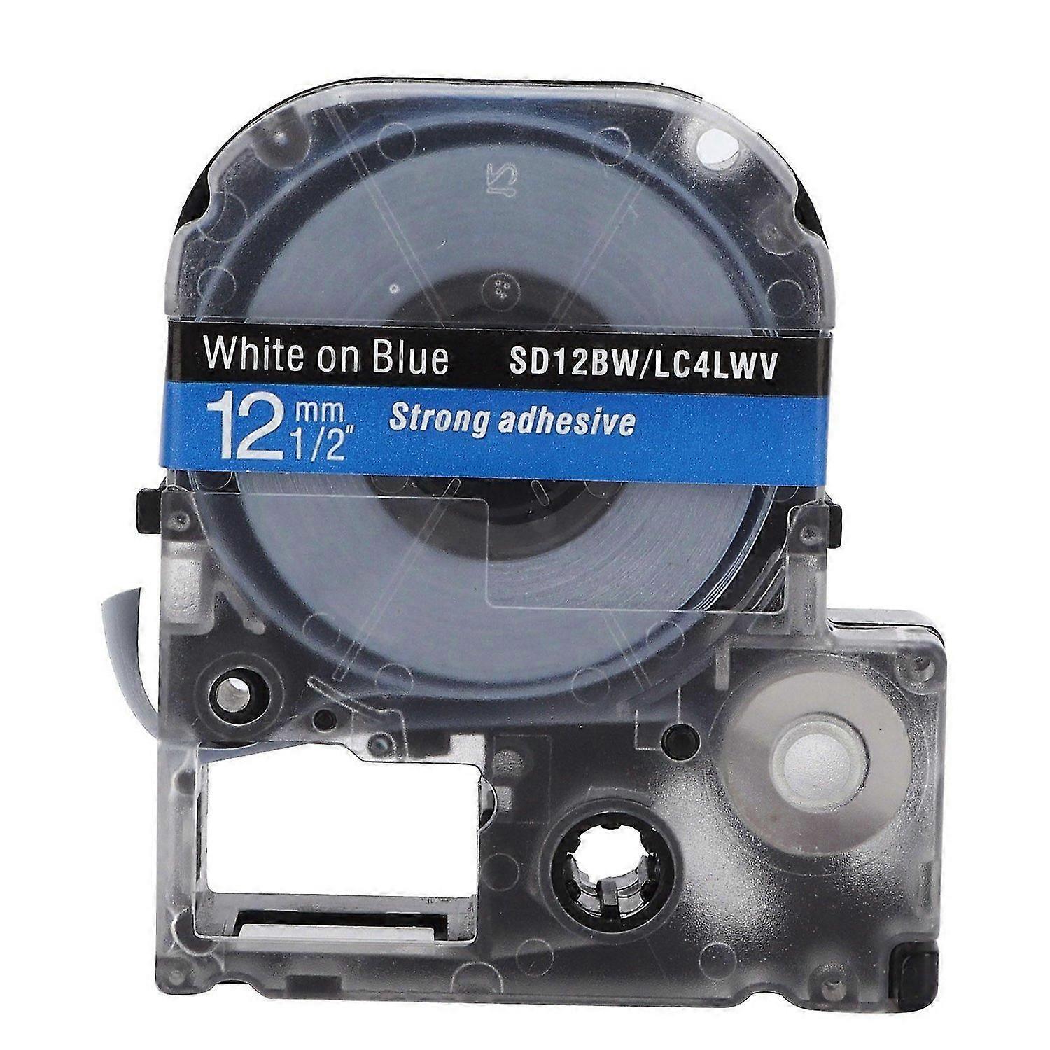 2025 أحدث نموذج شريط تسمية 12 مم مقاوم للزيت مضاد للتآكل مقاوم للتآكل