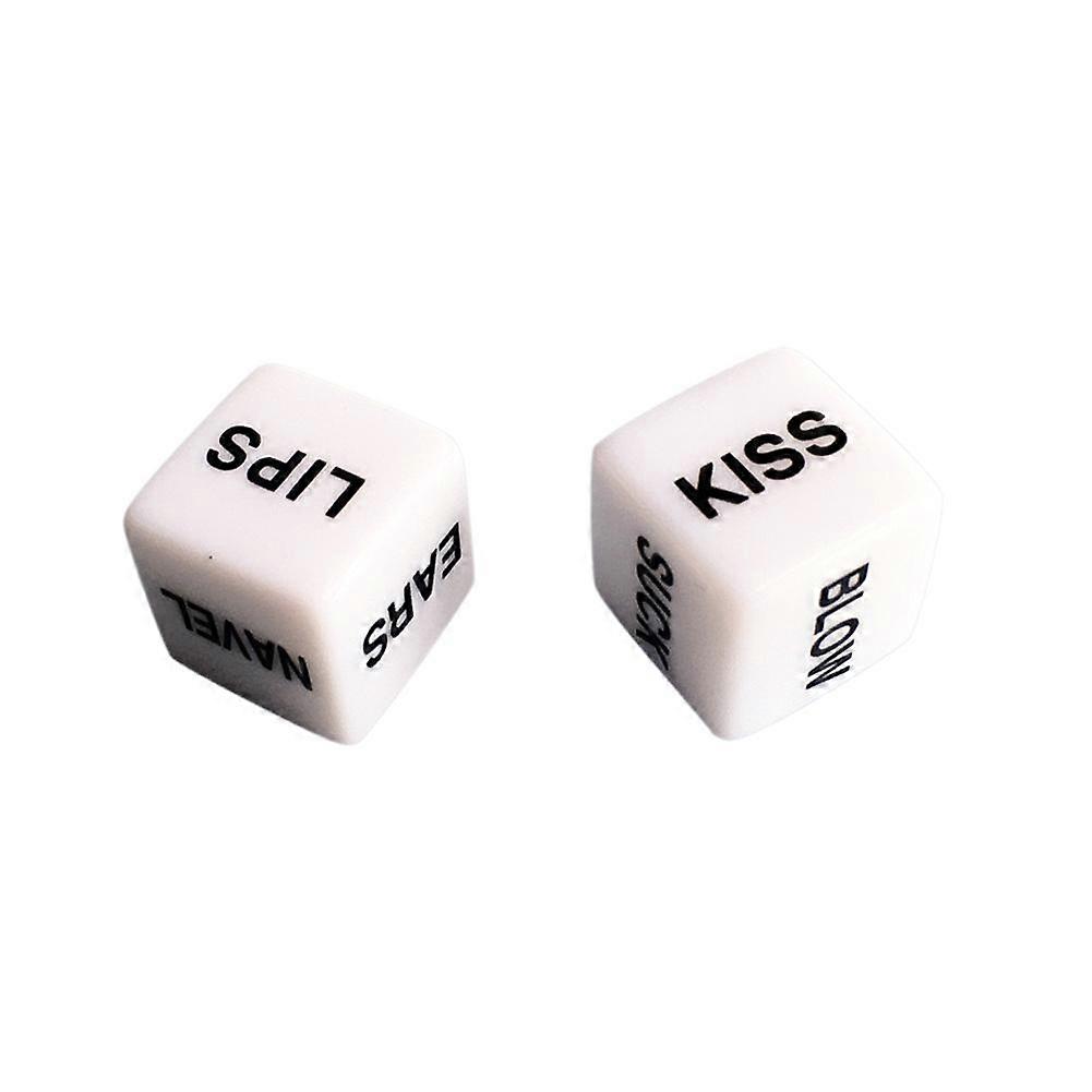 1Pair Romantic Naughty Dice Set for Adults Games Glow-in-The-Dark