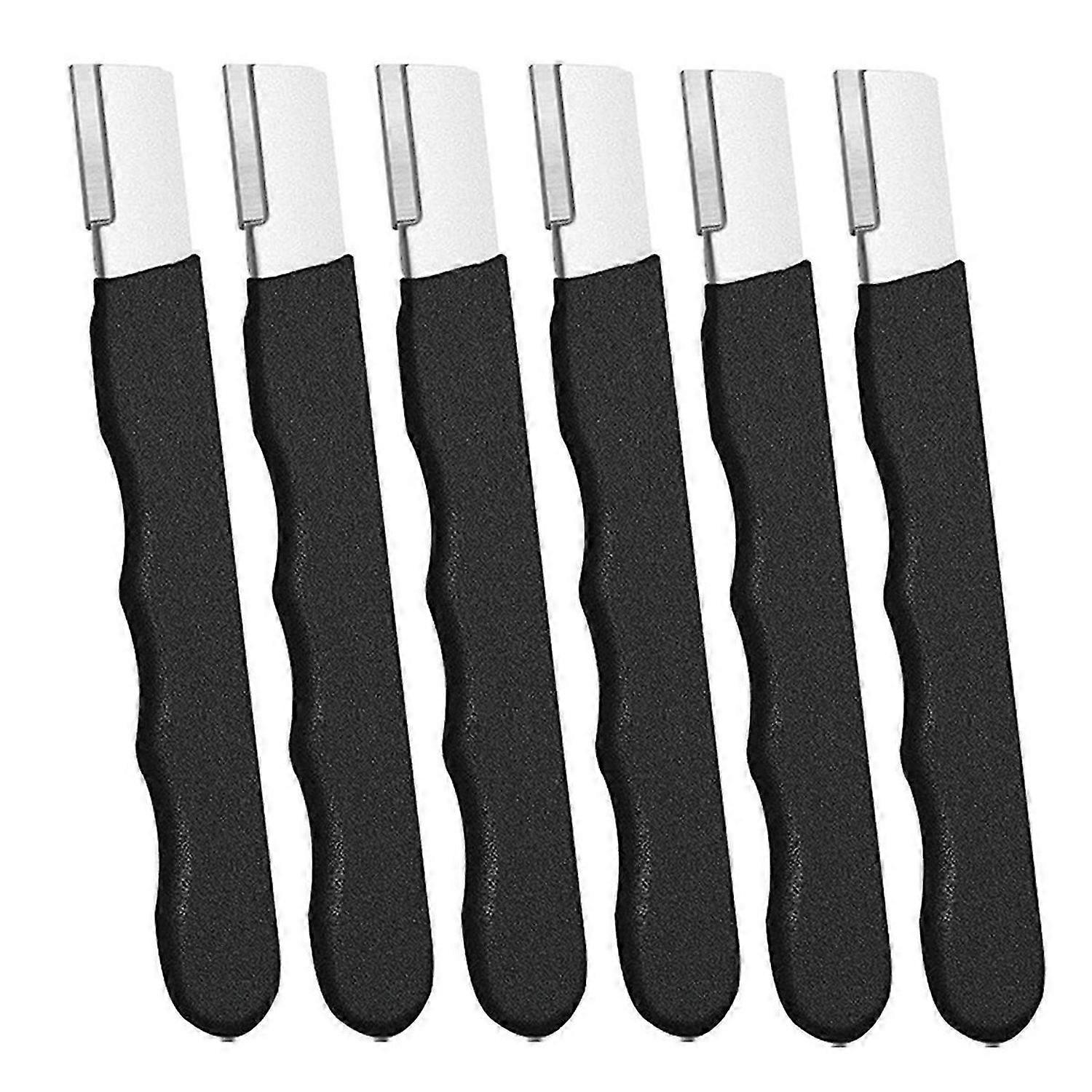 Portable Quick Sharpener, Hand Held Knife Garden Tool (Black)