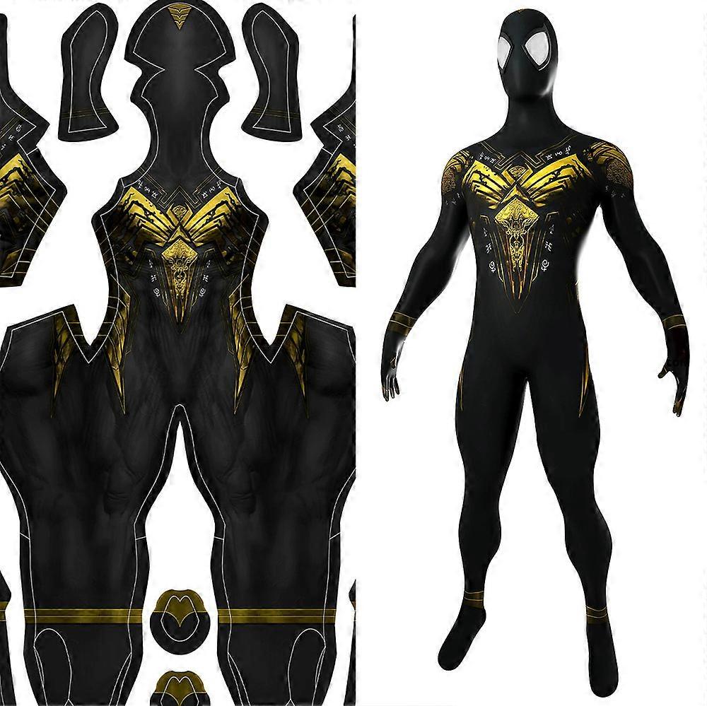 Midnight Spider-Man Cos Jumpsuit Venom Cosplay Costume Adult Children Halloween