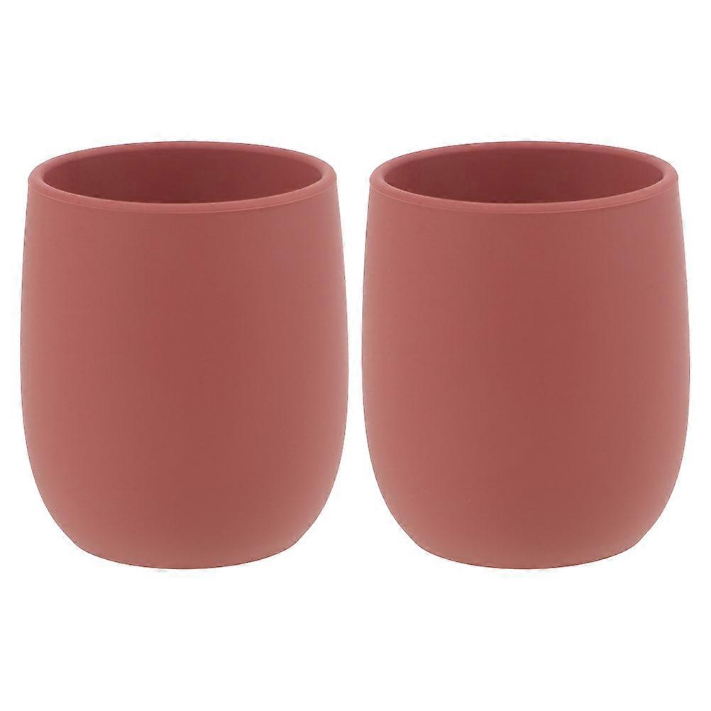 Silicone Cups for Training Cup Open Cup for Toddler 2Pcs