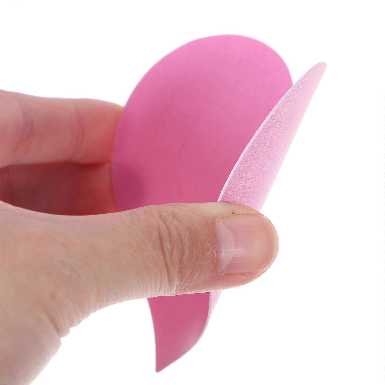 Heart Shaped Tags for Decor with Hanging Label Function 1Set Red PP Material