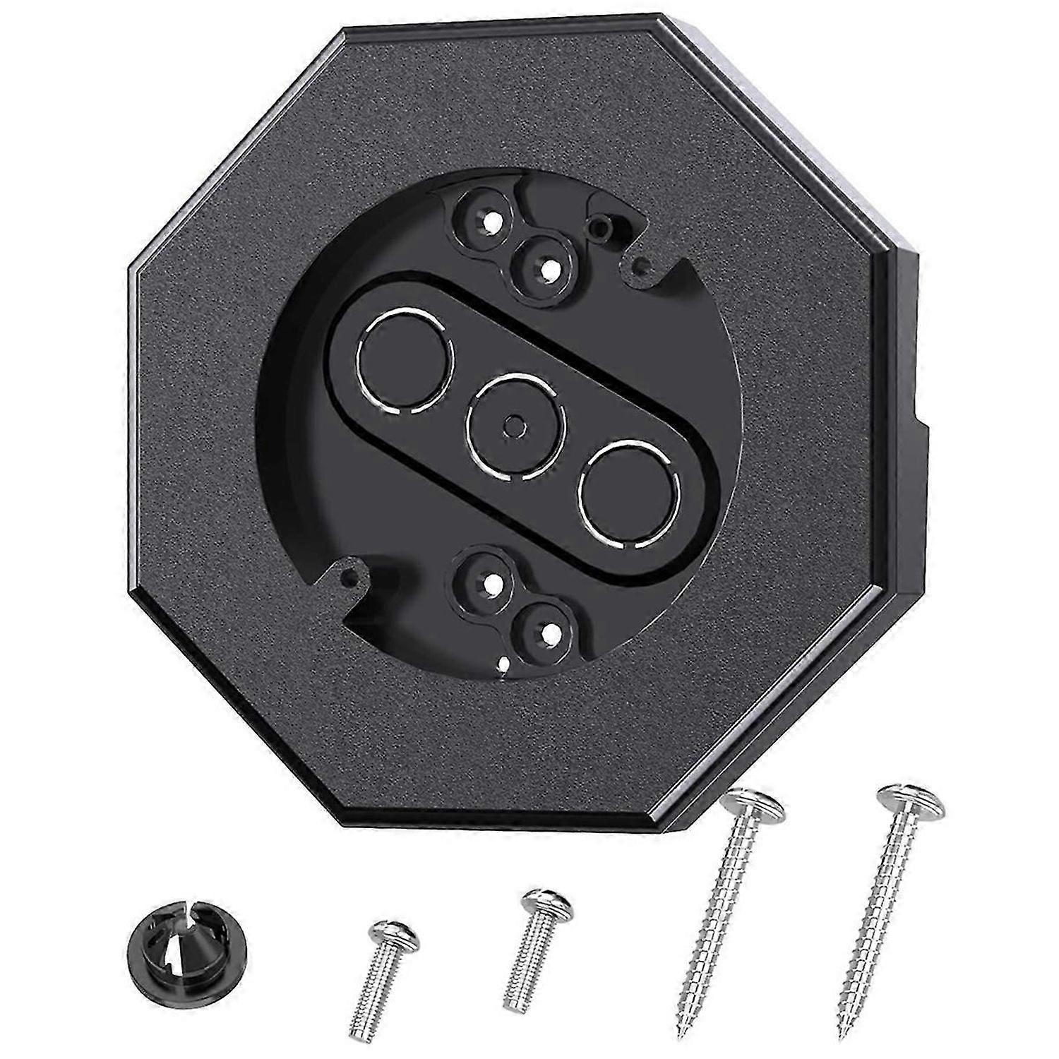 Octagon Siding Mounting Kit, 8141 Vertical Siding Lamps Mounting Plate Siding Light Blocks for 1/2in