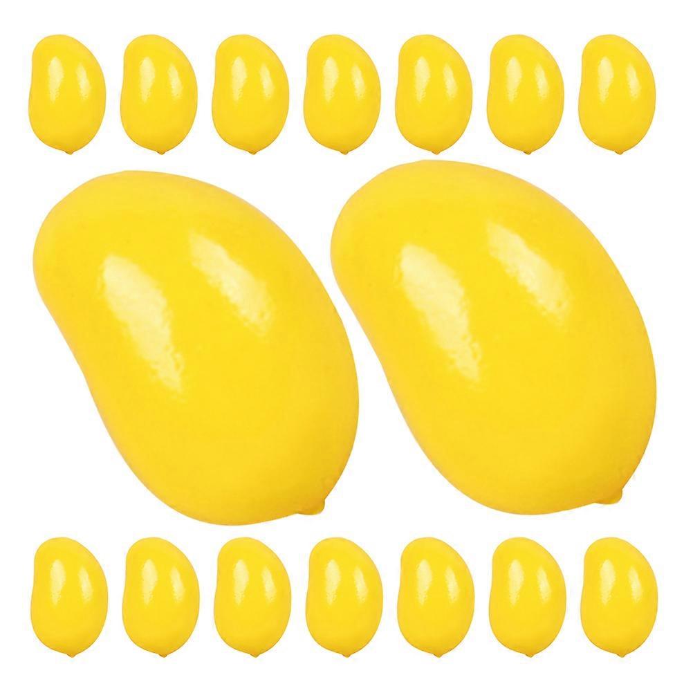 Mini Artificial Mangos Foam Fake Model for Home 32Pcs