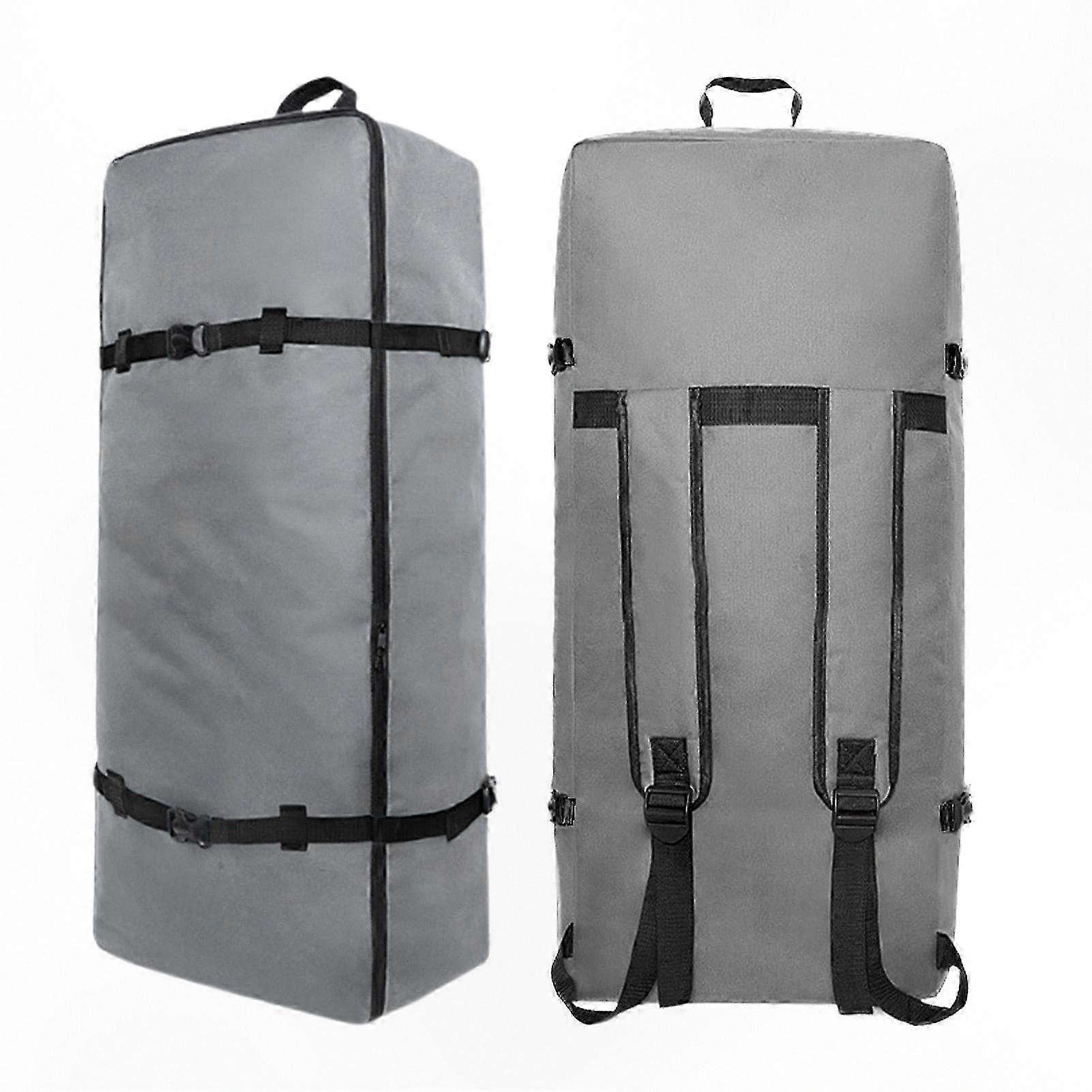 Durable SUP Storage Bag with Adjustable Straps and Handles for Safe Transport - 600D Fabric - Black