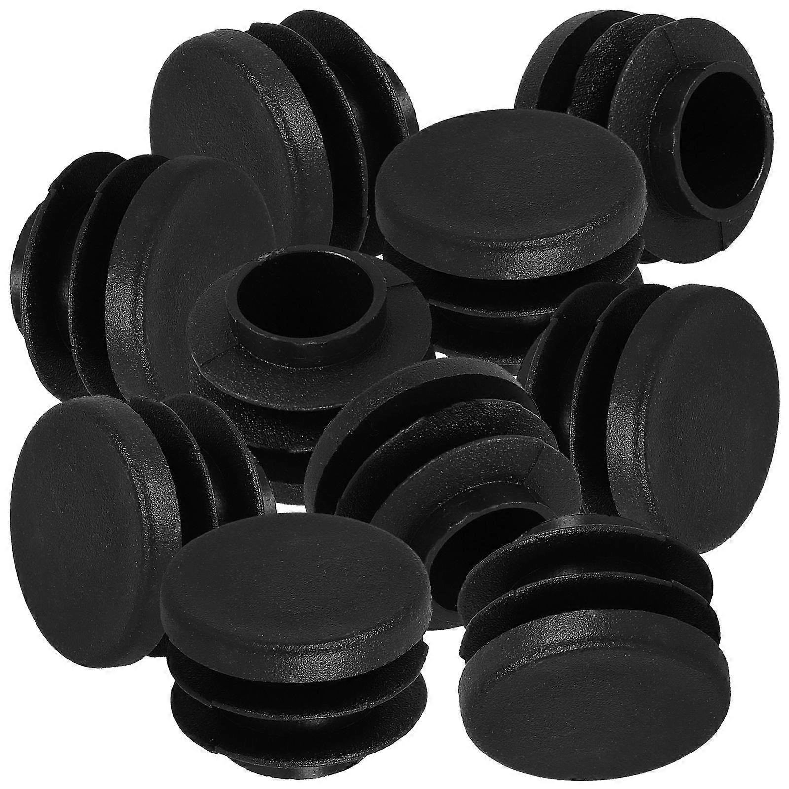 Handle Grip End Stoppers Plastic Bar Plugs for 70Pcs Quantity
