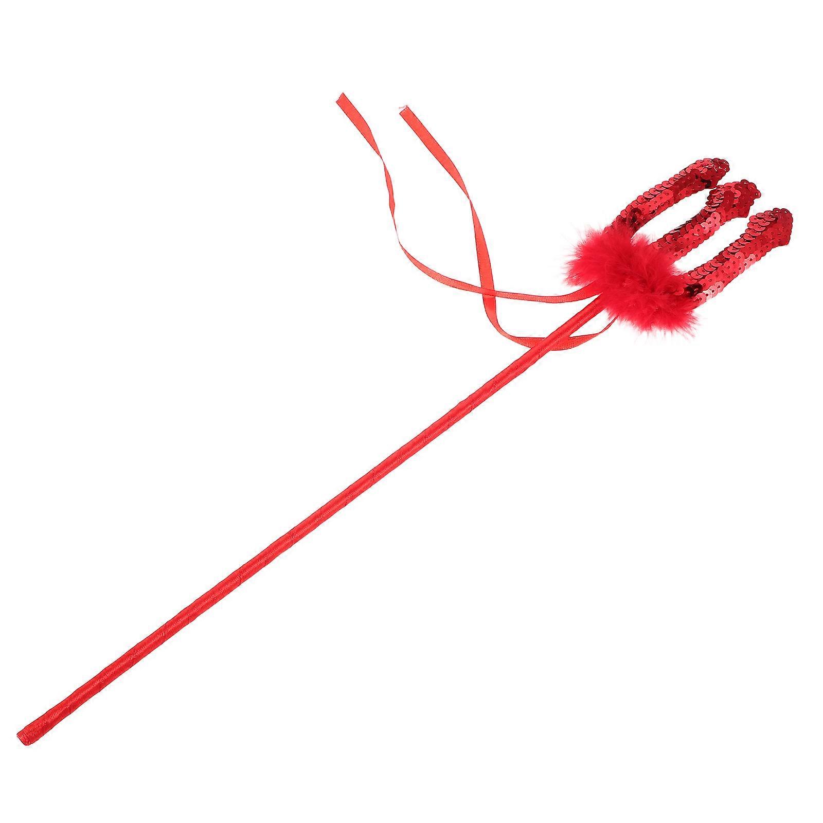 Halloween Accessories 5Pcs Trident for Party Role Glitter