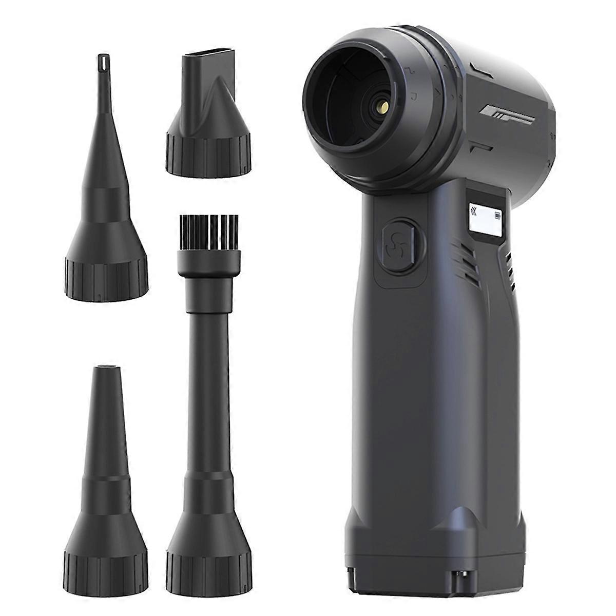 90000RPM Violent Fan Powerful Air Blower 9 Gears Speed Adjustable Brushless Handheld Jet Fan High Sp
