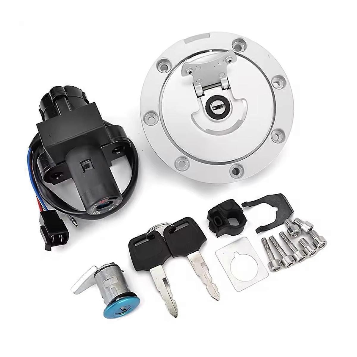 Ignition Switch Gas Cap Seat Lock Key Kit for VFR400 NC30 RVF400 NC35 NSR250 MC18 MC21 CBR250 35100-