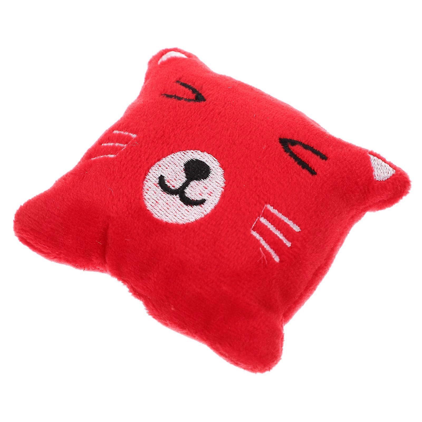 Cute Cat Toy Plush Catnip Toy for Decoration 2Pcs Interactive