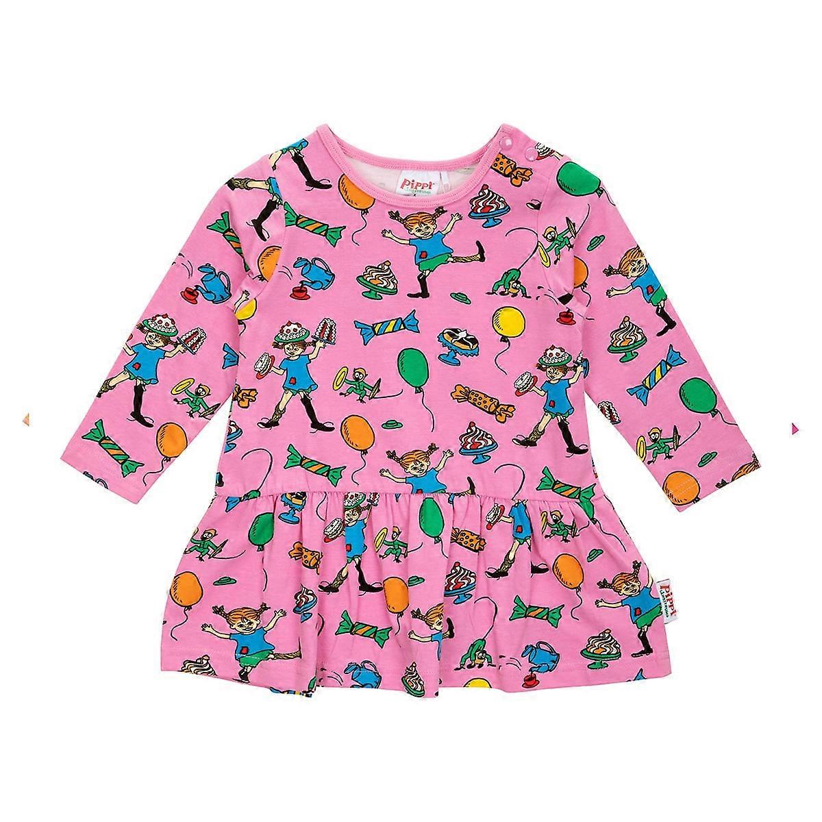 Pippi Langstrumpf Party Pippi Kleid Babyrosa