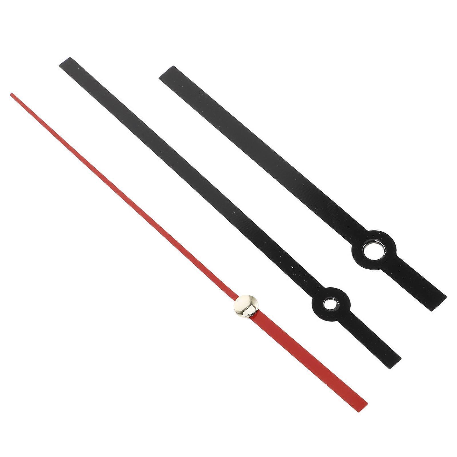 Clock Pointers Metal Clock Hands for DIY 5Sets Durable Black Parts