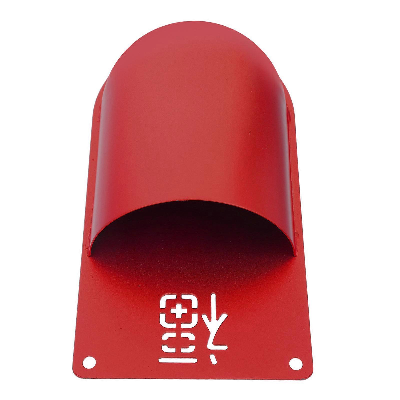 Wall Mounted Incense Holder Vertical Incense Burner For Office Room With Red Color Easy Installation 1Set