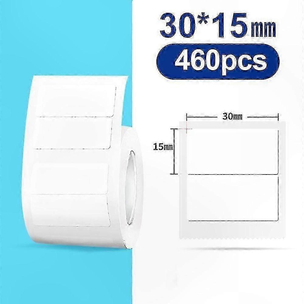Waterproof Self-Adhesive Thermal Printer Labels - 2 Rolls of Durable Tags for B21 B3S B1 B203 Models