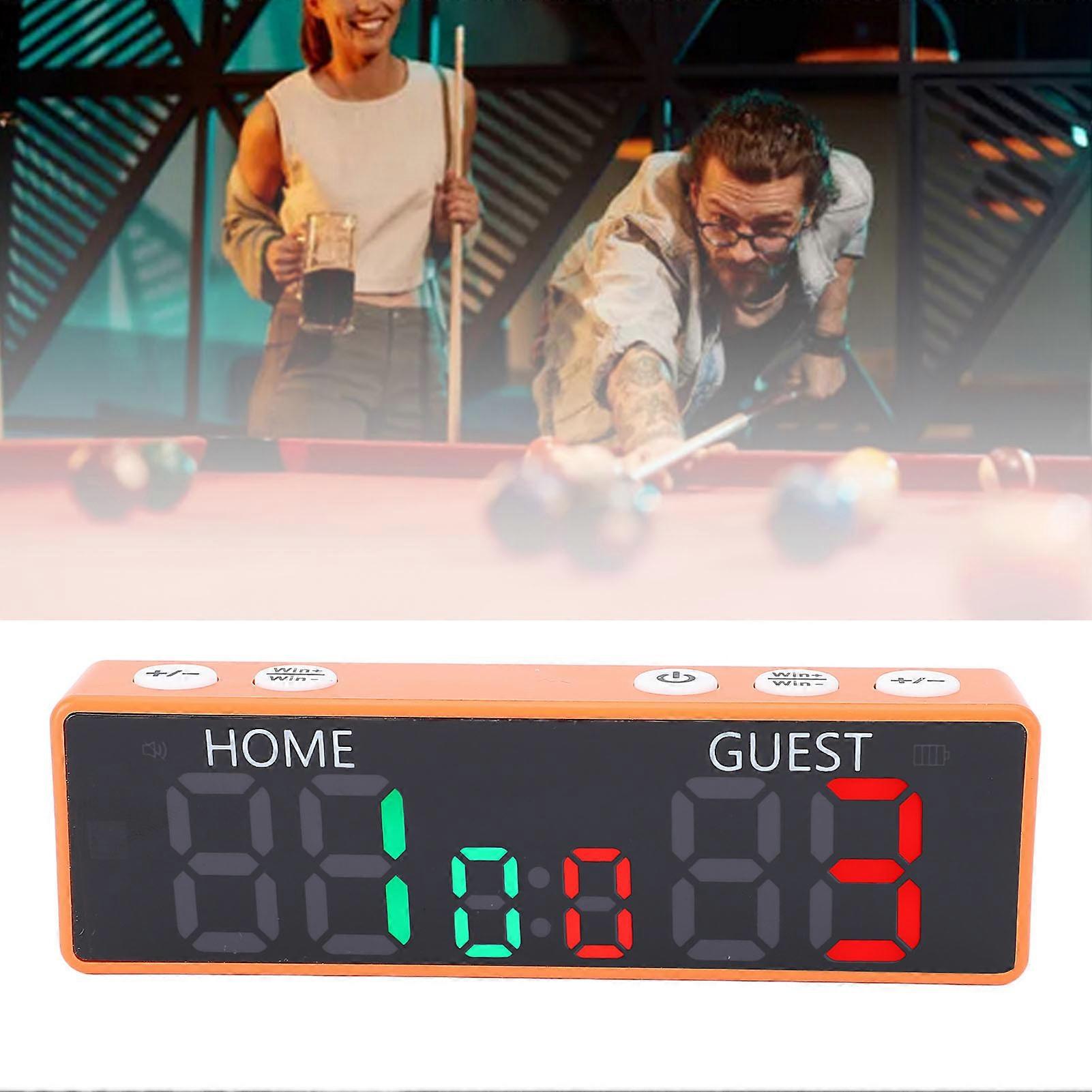 V30 Mini 6-Digit Digital Scoreboard Tabletop Battery Powered