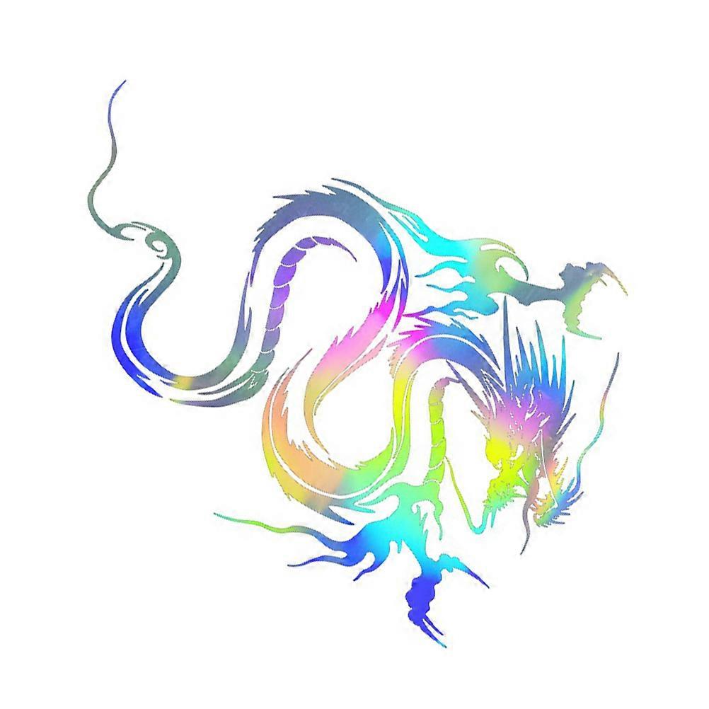 Car Decal Practical Dragon Shape for Car Hood Decor 1Pcs PVC Material