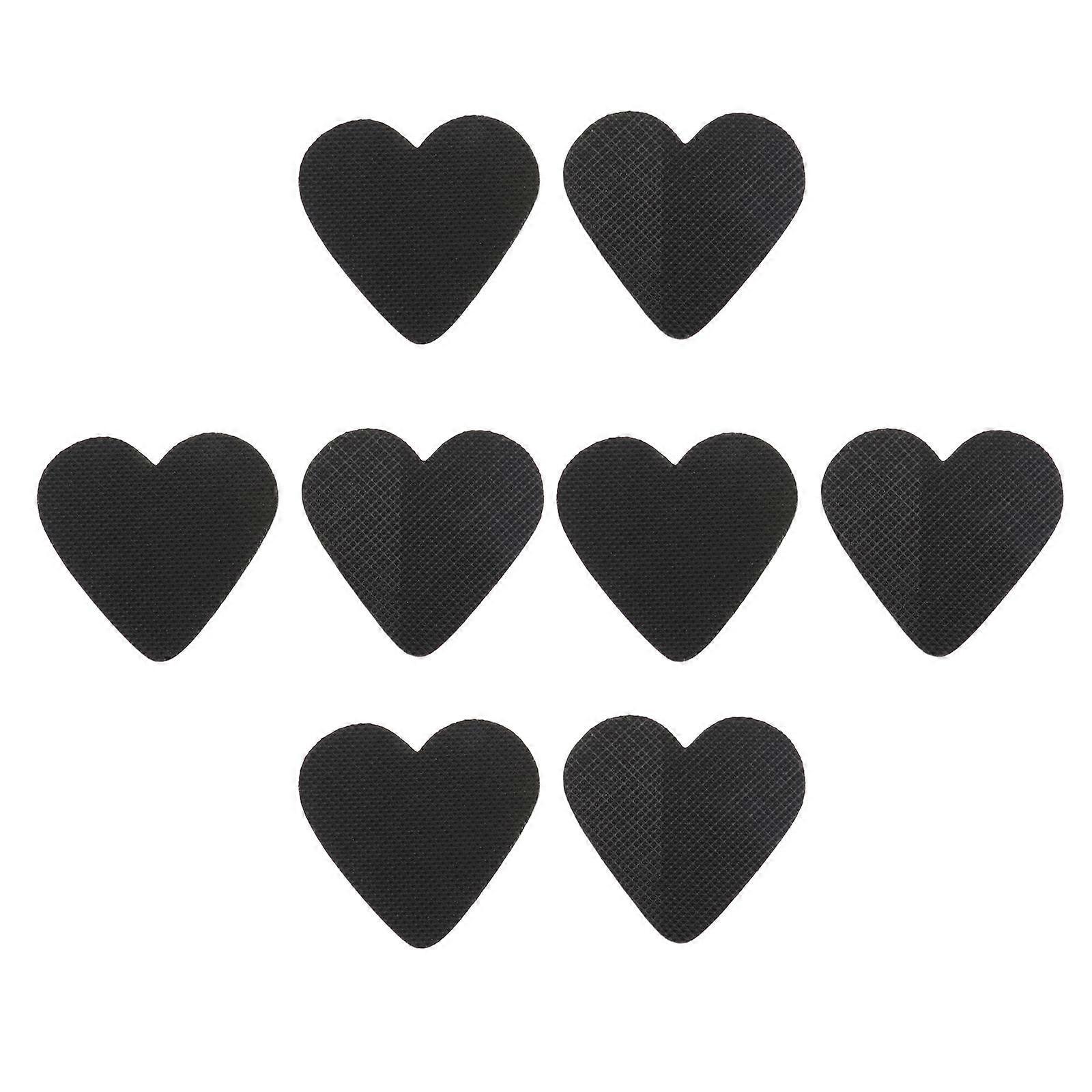 Wear-Resistant Sole Pads High Heels Pads for Shoe Using 4Pairs Black