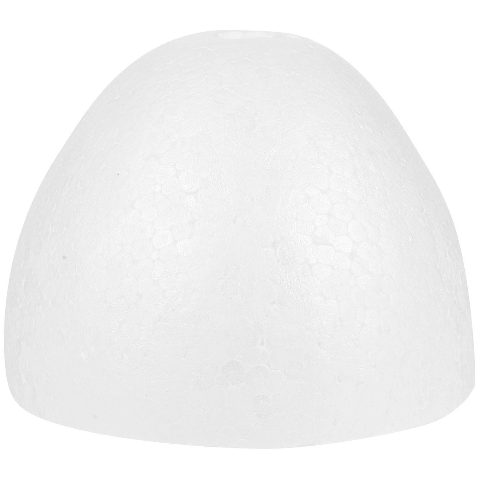 Cake Embryo Fake Cake Model for DIY Use 2Pcs White Creative Craft